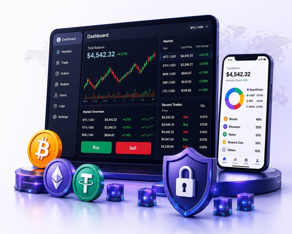 Centralized Exchange Development illustration