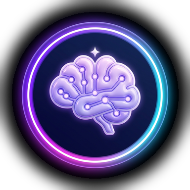 AI and machine learning icon