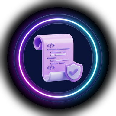 DeFi smart contracts icon